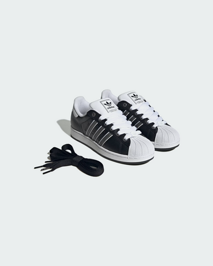 Adidas Original Superstar II 'Core Black / Matte Silver / Cloud White' Sneakers