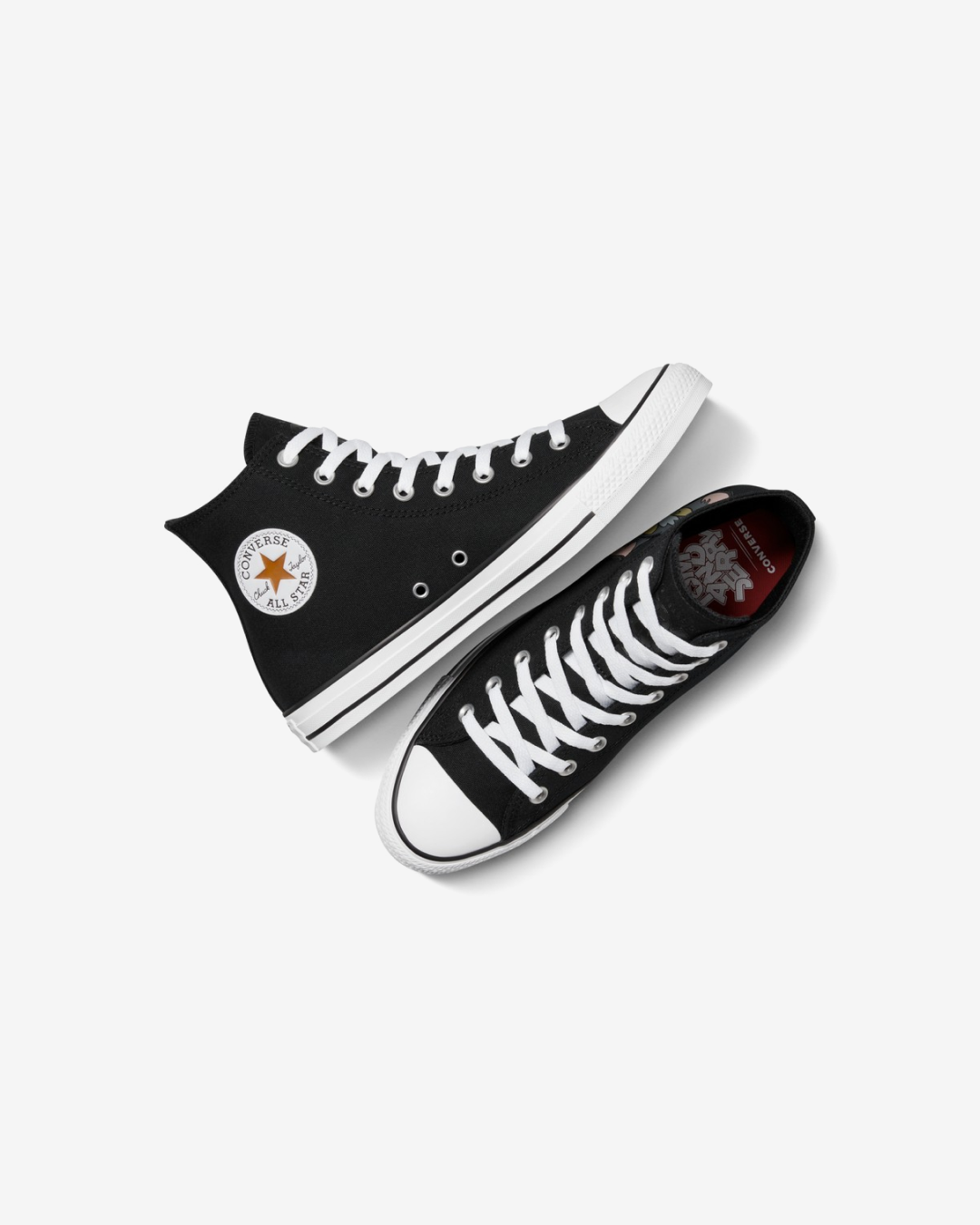 Converse x Tom and Jerry Chuck Taylor All Star 'Black' Sneakers