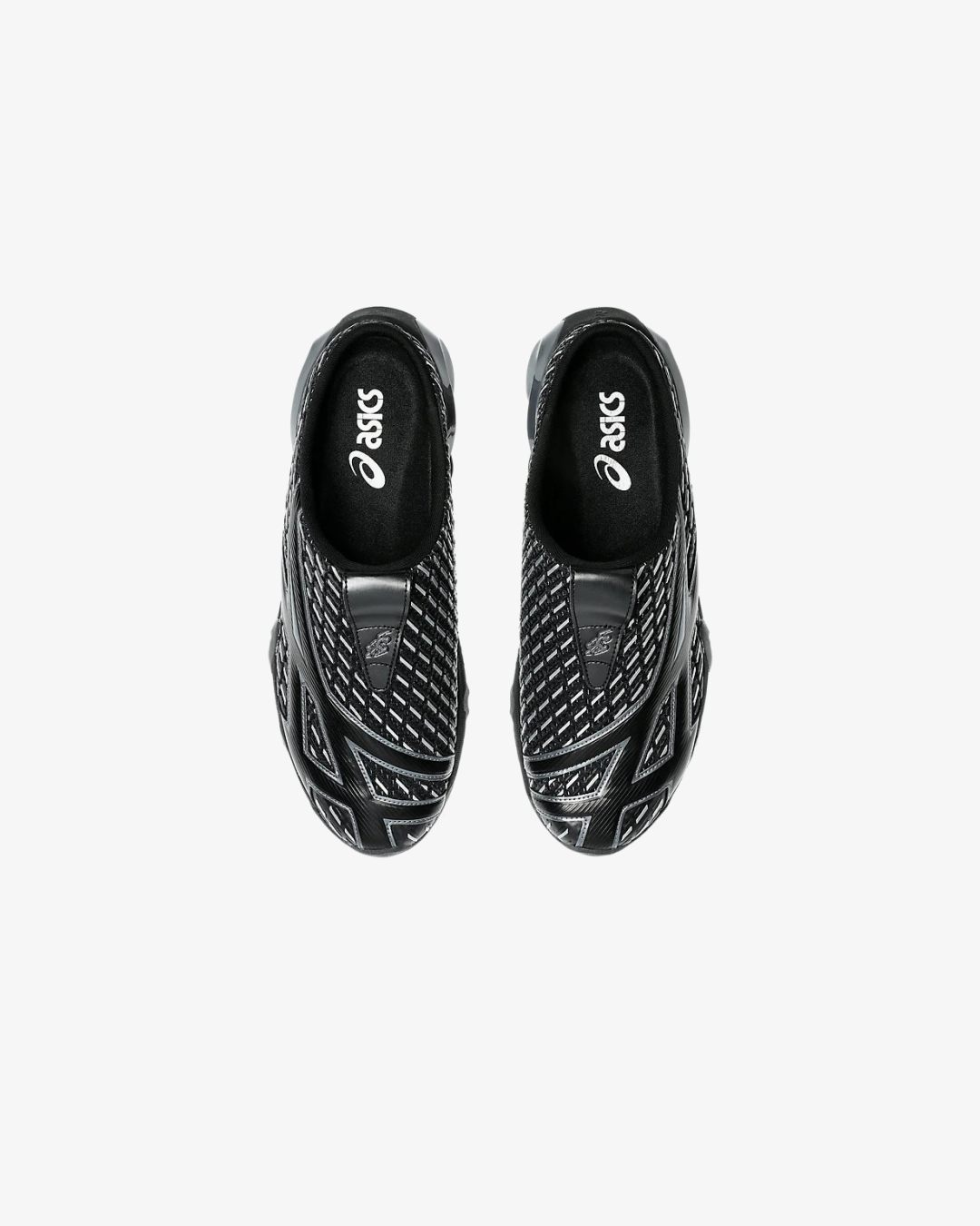 Kiko Kostadinov x  Asics Novalis Gel-Styrax 'Black/Silver' Mule