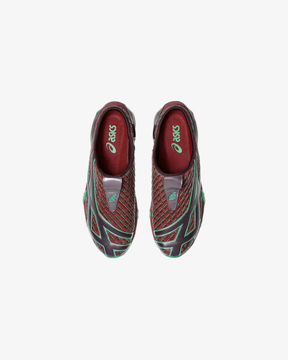 Kiko Kostadinov x  Asics Novalis Gel-Styrax 'Brown/Green' Mule