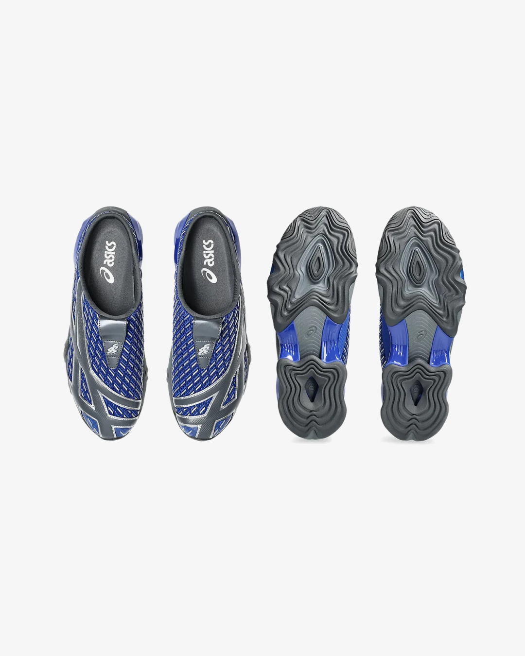 Kiko Kostadinov x  Asics Novalis Gel-Styrax 'Blue/Black' Mule