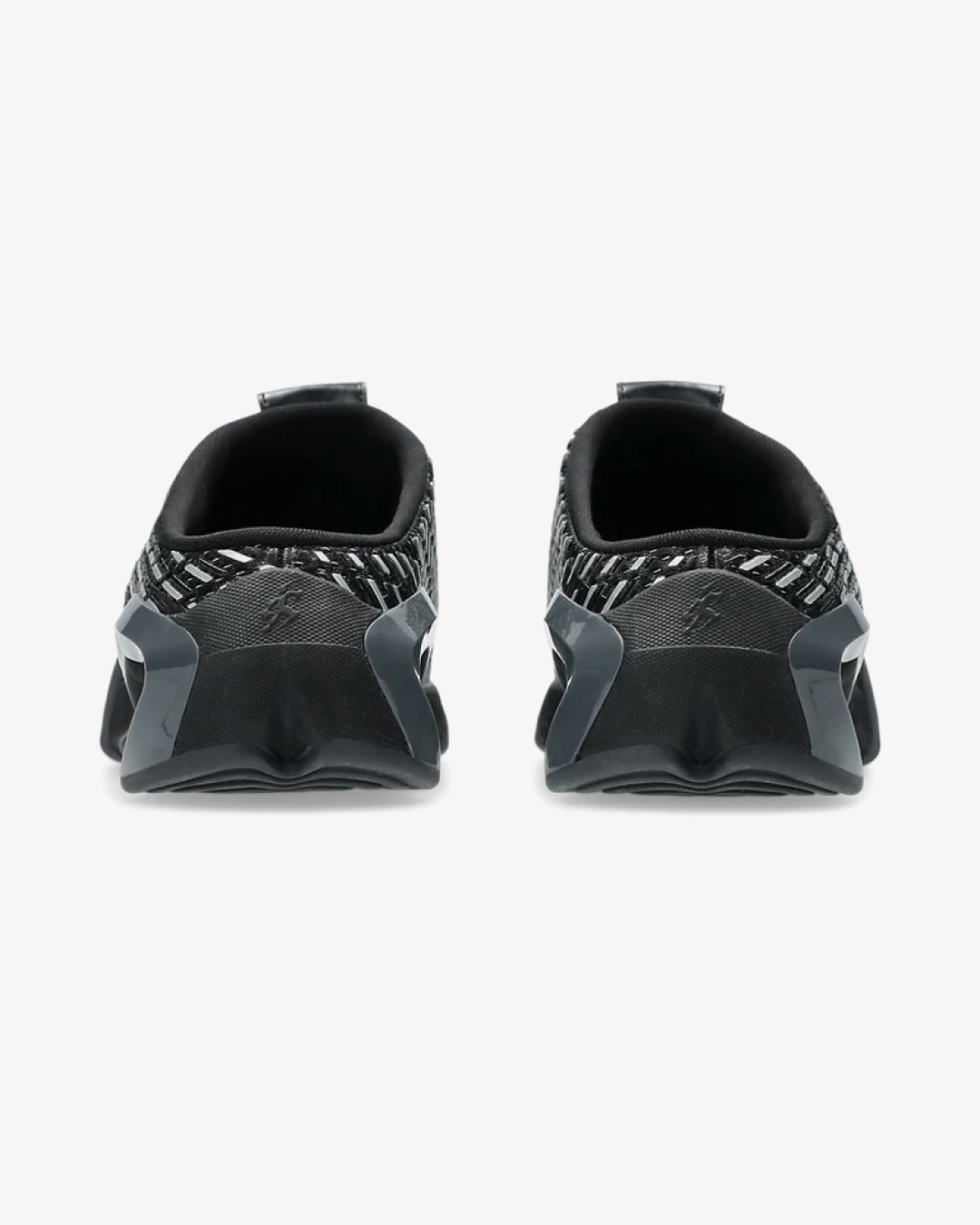 Kiko Kostadinov x  Asics Novalis Gel-Styrax 'Black/Silver' Mule
