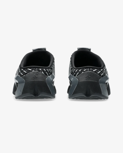 Kiko Kostadinov x  Asics Novalis Gel-Styrax 'Black/Silver' Mule