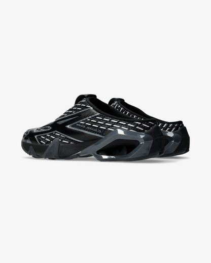 Kiko Kostadinov x  Asics Novalis Gel-Styrax 'Black/Silver' Mule