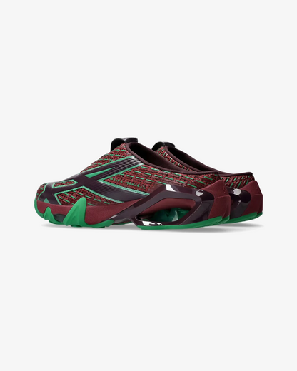 Kiko Kostadinov x  Asics Novalis Gel-Styrax 'Brown/Green' Mule