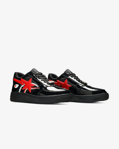 Bapesta Low M2 Shark Face 'Black' Sneakers