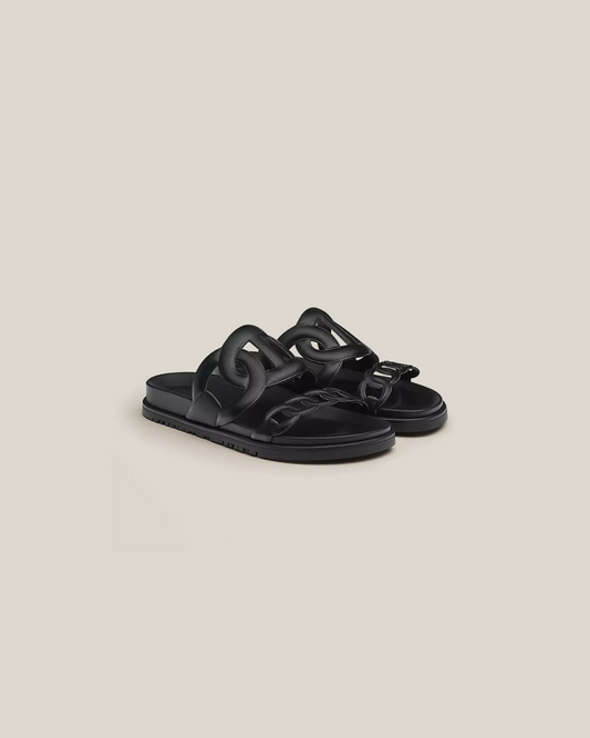 Hermes Extra 'Black' Sandals