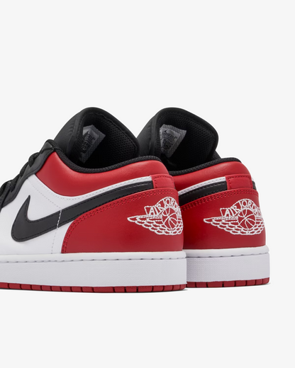 Nike Jordan 1 Low Bred Toe Sneakers