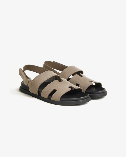 Hermes Suede Goatskin Genius Sandal.