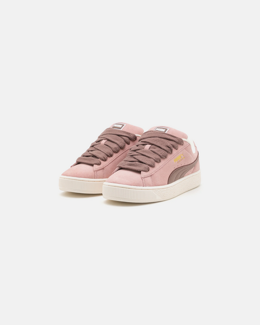 Puma Suede XL Women's Future Pink Warm White Sneakers