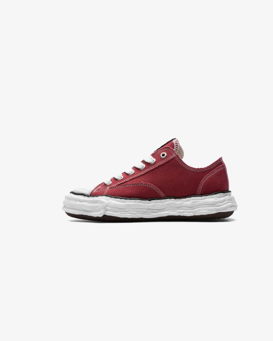 Maison Mihara Yasuriho Peterson23 OG sole Canvas Low-Top 'Bordeaux' Sneaker