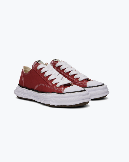 Maison Mihara Yasuriho Peterson23 OG sole Canvas Low-Top 'Bordeaux' Sneaker