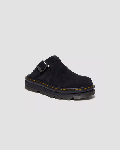 Dr. Martens Zebzag Suede Casual Slingback Platform Mules – 2 Colorways