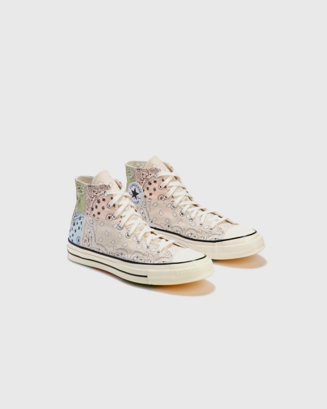 Converse Offspring x Chuck Taylor 70 High Paisley Beige Sneakers