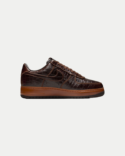 Nike Air Force 1 Low Textured Croc Fauna Brown
