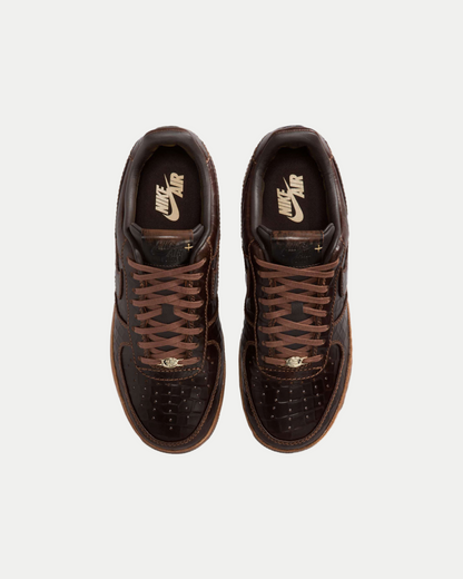 Nike Air Force 1 Low Textured Croc Fauna Brown
