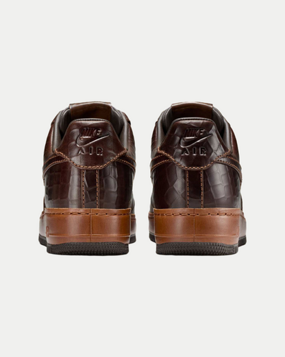 Nike Air Force 1 Low Textured Croc Fauna Brown